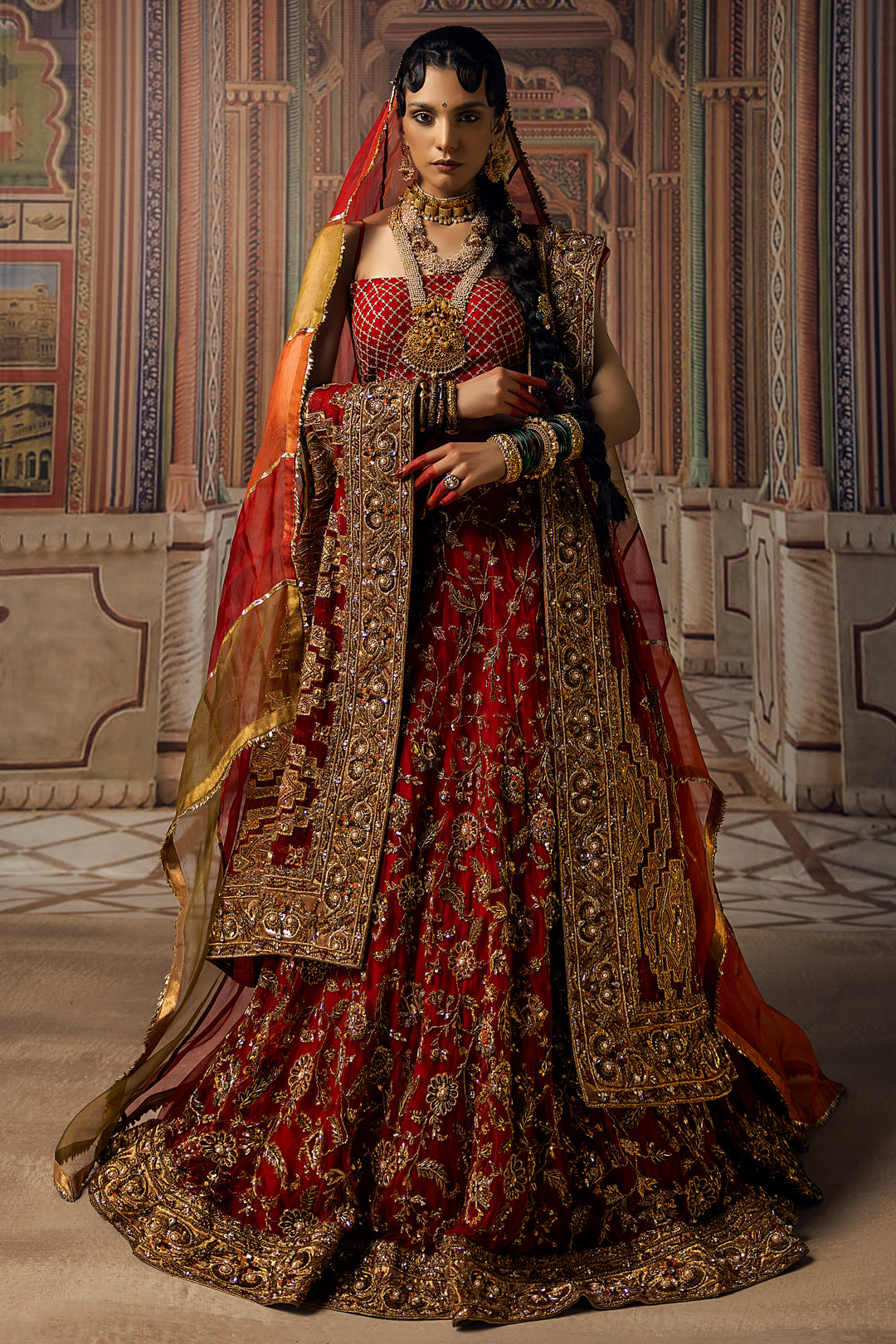 Dulhan online ki lehenga